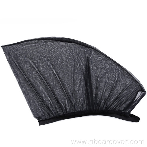 Automatic nylon mesh sunshades magnetic roller plastic car